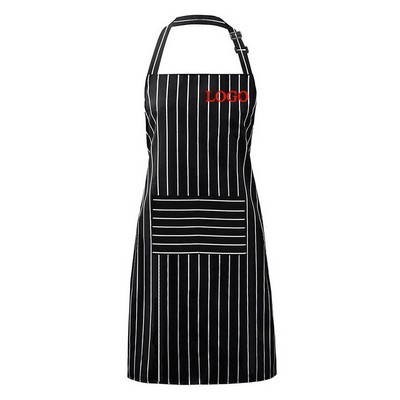 Adjustable Polyester Cotton Kitchen Cooking Apron with Pocket
