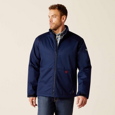 Arait® Men's Navy Blue FR Basic Insulated Jacket