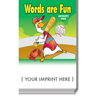 Words are Fun Activity Pad Fun Pack