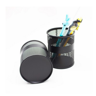 Metal Mesh Pen Holder