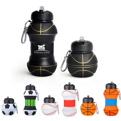 18 Oz. Fun Silicone Folding Cup