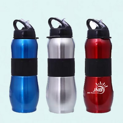 Stainless Steel Bottles with Straw for Easy Drinking