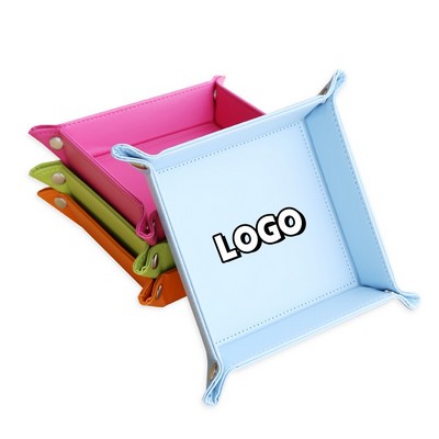 Leather Storage Tray