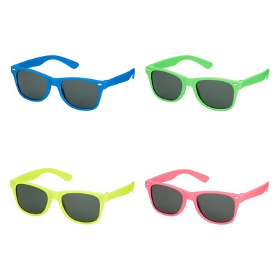 Kids Soft Neon Sunglasses
