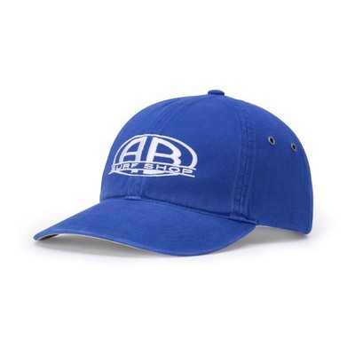 Richardson® Washed Chino Cotton Polo Cap