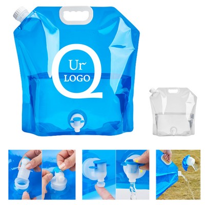 2.64 Gallon Collapsible Plastic Water Container