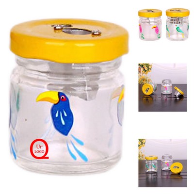 Glass Jar Manual Pencil Sharpener