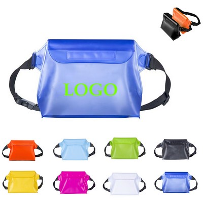 Waterproof Tote Pouch w/Waist Belt
