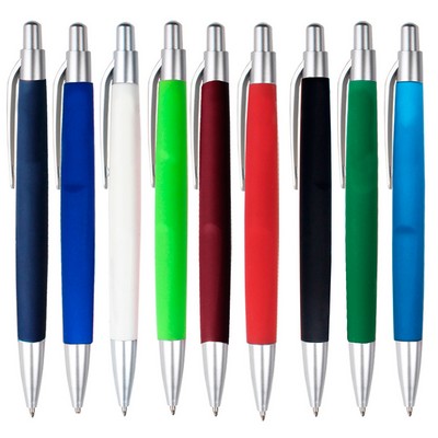 Plastic Biro Pen with Custom Pad Printing