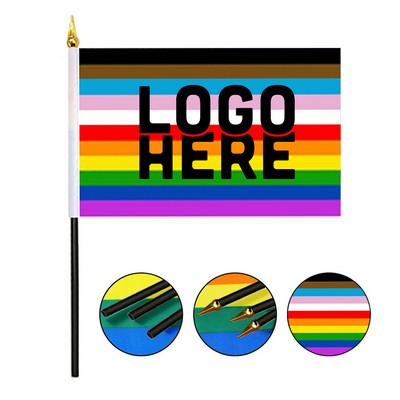 Mini Handheld Inclusive Flags