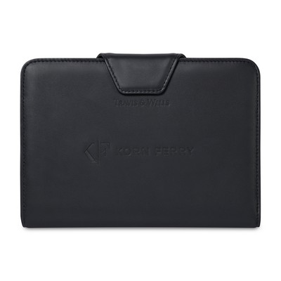 Travis & Wells® Envoy Junior Magnet Close Padfolio - Black