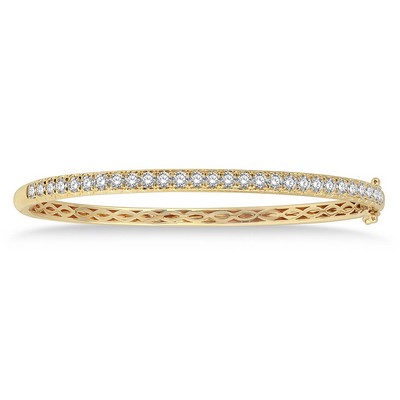 Jilco Inc Diamond Bangle Bracelet