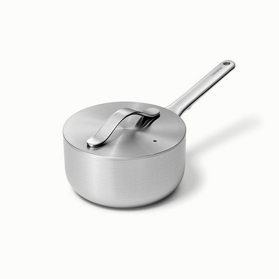 Caraway 1.75Qt Stainless Steel Saucepan W/ Lid
