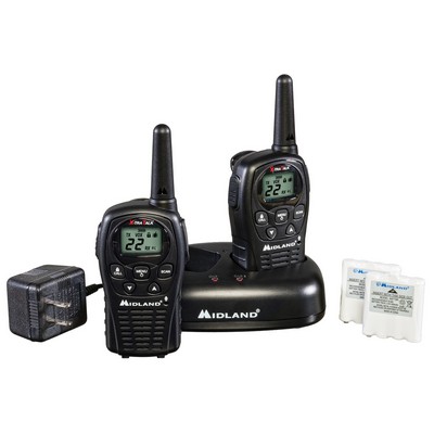 Midland 22 Ch 2-Way Radios W/ 24 Mile Range Value Pack