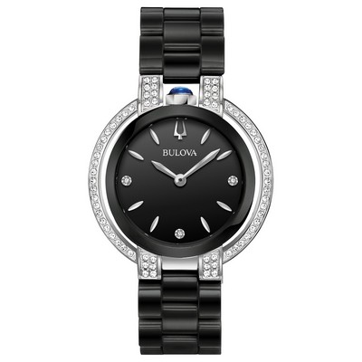 Bulova Watches Ladies' Rubaiyat Ceramic Bracelet Watch
