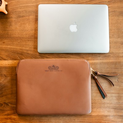 Eco-Deluxe 13.6" Laptop Sleeve - Caramel