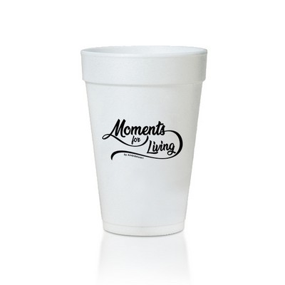 16 Oz. Tall White Styrofoam Coffee Cup
