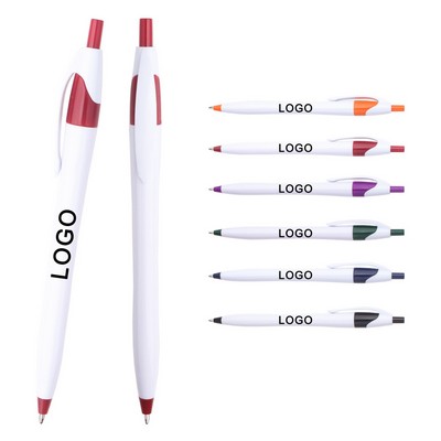 Ballpoint Pen With Pen Clip