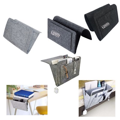Felt Bedside Storage Bag Hanging Bag
