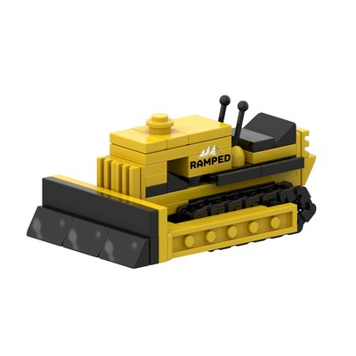 Bulldozer Toy Brick Kit