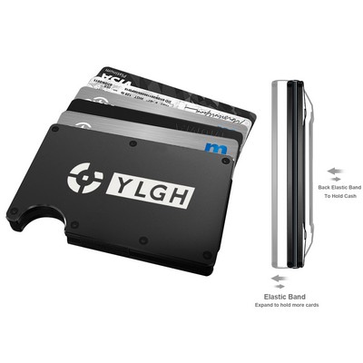 Elastic Cash Clip And Card Holder