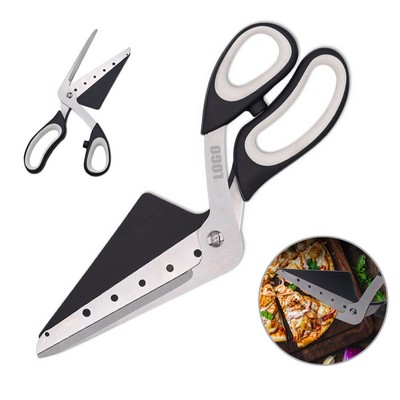 Black Ring 2" 1 Pizza Scissors Cutter Spatula