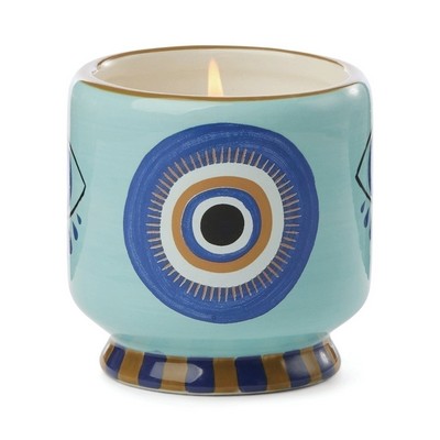 A Dopo 8 Oz "Eye" Ceramic Candle - Incense & Smoke