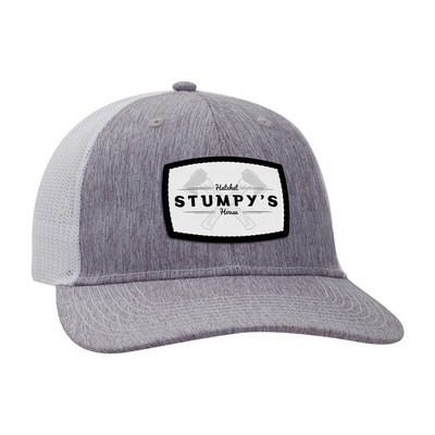 Ahead Brant Cap - Carbon Linen-White