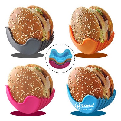 Adjustable Silicone Burger Holder