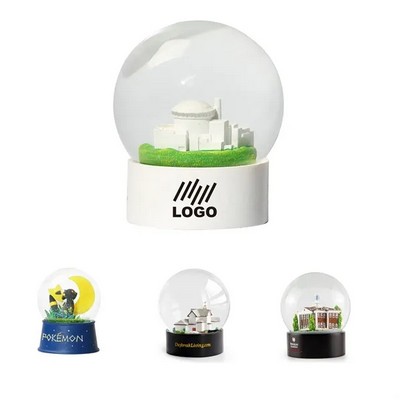 Custom Gift Snow Crystal Globe
