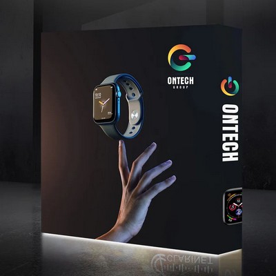 8' SEG Backlit Popup Display Double Sided