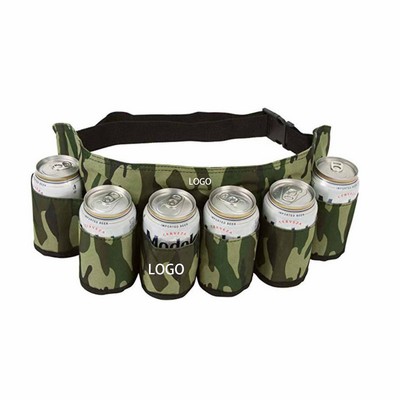 6-Bottle Adjustable Waist Beer Carrier