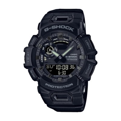 G-Shock Mens G-Squad Smartphone Link Black Resin Smartwatch Black Dial