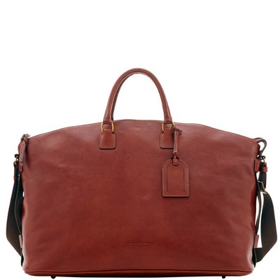 Dooney & Bourke Florentine Weekender Bag - Chestnut Brown