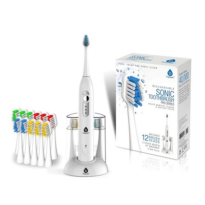 Pursonic Spm Sonic Movement Rechargeable Electric Toothbrush - White