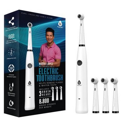Pursonic Mario Lopez Usb Rechargeable Electric Toothbrush