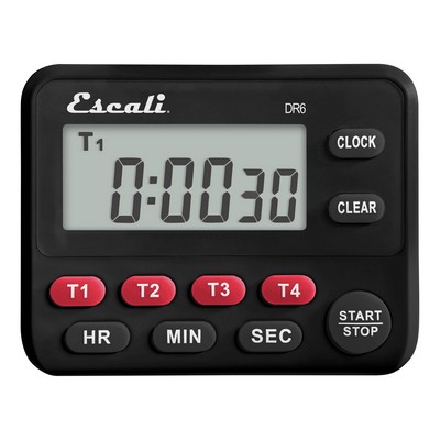 KitchenSupply Escali - Four Event Digital Timer
