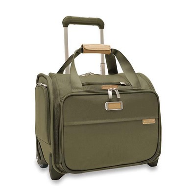 Briggs & Riley Baseline 2-Wheel Cabin Bag - Olive