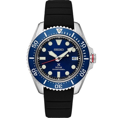 Seiko Watch Prospex Diver's Ss Solar Blue Dial