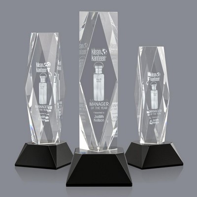 President 3D Award on Base - Black