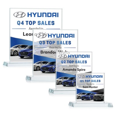 Cardiff VividPrint™ Award - Clear