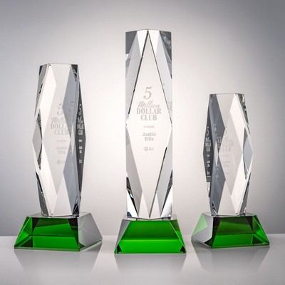 President Award on Base - Green