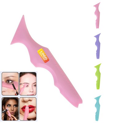 5 in1 Eyeliner Stencils Silicone Multi-Purpose Makeup Tool