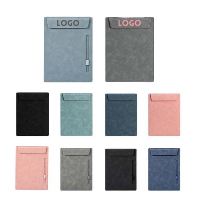 A4 Leather Clipboard Folder
