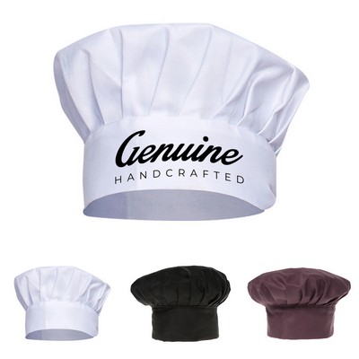 Adjustable Cotton-polyester Chef Hat