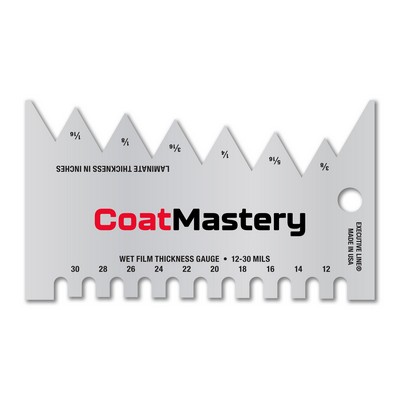 12-30 Mils/305-762 Microns 4CP Wet Film Thickness Gauge