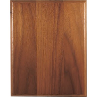 Step Edge Genuine Walnut Plaque