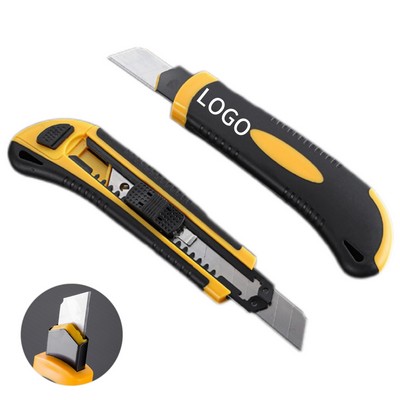 Rubber-Coated Handle Cutting Knife