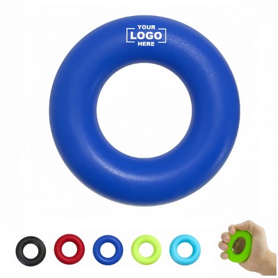 Silicone Hand Grip Strengthener Trainer Stress Relief Ring