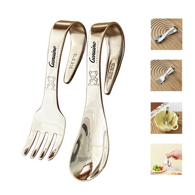 Toddler Utensil with Curved Handle